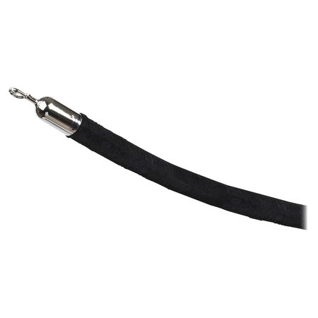 TATCO Velour Rope, 6' Long, Black TCO11116